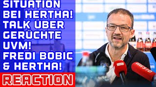 SITUATION bei HERTHA! Transfer Talk & Reaction auf Fredi Bobic Hertha-Zeit.