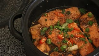 Claypot Braised Salmon (Cá Hồi Kho) Recipe
