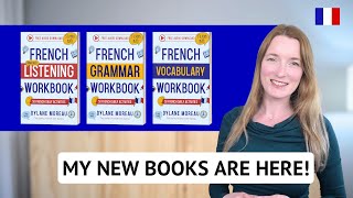 My New French Workbooks are finally Here! 3 French Workbooks to Practice French Daily 🇫🇷📘