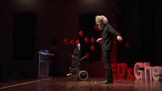 A robot orchestra under gesture control: Godfried-Willem Raes at TEDxGhent