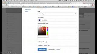 Color in Wiki