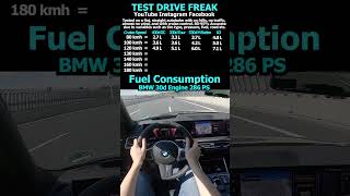 BMW 30d Engine 286 PS Fuel Consumption Comparison #330d #530d #430d #X330d