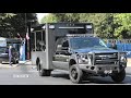 us secret service massive presidential motorcade beasts suburbans u0026 tahoes