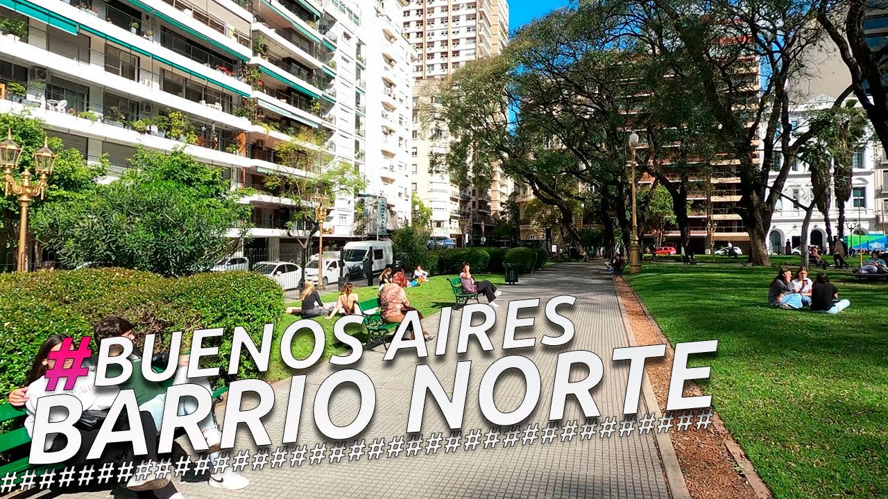 Recorriendo BARRIO NORTE I BUENOS AIRES I ARGENTINA I 4K Walking Tour ...