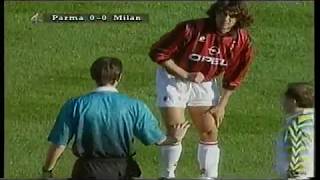Channel 4 Football Italia Live 1995-96_Parma v Milan_Peter Brackley_Buffon