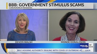 Coronavirus experts: BBB Government Stimulus scams