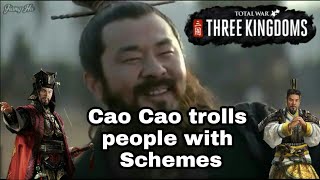 Cao Cao trolls everyone with Schemes in Total War Three Kingdoms (meme)