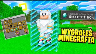 Minecraft Mała Bariera Ale PRZESZEDŁEM Całą Grę! (Speedrun Osiągnięć)