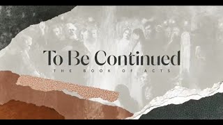 To Be Continued - Week 3