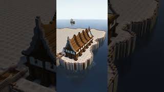 Island Medieval Docks | Tutorial | Timelapse build