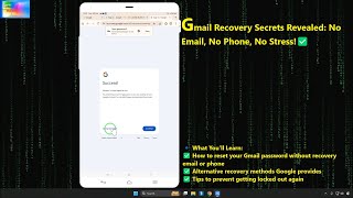 Gmail Recovery Hacks: 🔓Get Back In—No Recovery Email or Phone Needed!😱