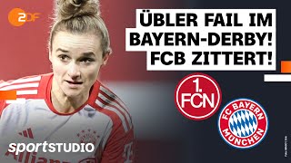 1. FC Nürnberg – FC Bayern München | Frauen-Bundesliga, 10. Spieltag Saison 2023/24 | sportstudio