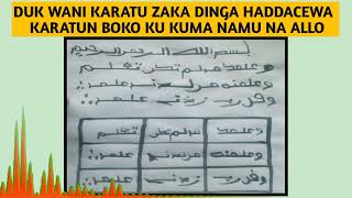 duk wani karatu zaka ɗinga haddacewa na qur'ani koma boko koma menene