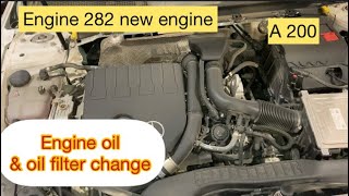 A200 engine oil change,