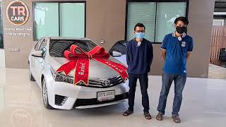 รีวิวลูกค้า มารับรถTOYOTA ALTIS @ที.อาร์.คาร์รถมือสอง