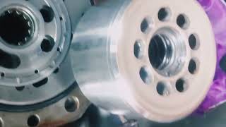 how to lapping barrel and valve plate of hydraulic pump