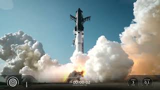 LIFTOFF! SpaceX Starship 12th Flight Test
