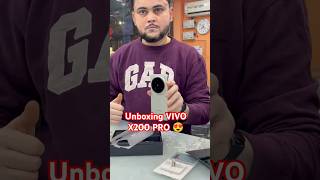 Unboxing new Vivo x200 pro 5g 😍🤩#ytshorts #smartphone #unboxing  #vivo #shorts #viralshorts