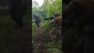 Ukrainian ambush against Russian troops in Lugansk 🇺🇦