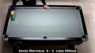 Kevin Mercieca vs Liam Mifsud | CISK LAGER NATIONAL SINGLES CHAMPIONHIPS 2024/25 KNOCK OUT STAGES