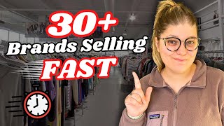 The 30 BEST Brands Reselling FAST in 2025!