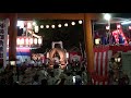 平成30年8月14日　金岡盆踊り 金岡神社宮入　井之尻