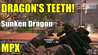 BF4 - New DLC weapon! MPX is so good! Dragon's Teeth DLC