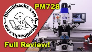 New Machine Day! PM-728 Mill, Setup and Review!