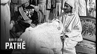 Sultan Of Morocco Leaves Hospital After Operation Lner (1938)