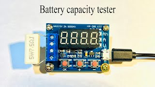 Battery capacity tester HW 586