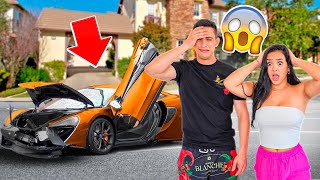 I CAN'T BELIEVE THIS HAPPENED TO OUR NEW MCLAREN *Destroyed*