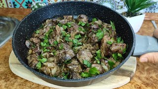 TENDER fried LIVER: the secret of the PERFECT dish❤️😊