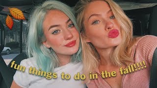 fun fall day with my sister!!! *vlog*