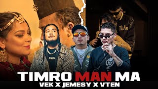 VTEN - Timro Man Ma X Amsterdam Ft. Vek X Vten X Jamesy | Hip Hop Remix Song | mrbeat1k