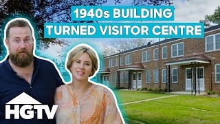Ben & Erin Build A Visitor Centre In A Historic 1940s Building | Home Town