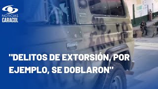 "Tenemos un problema fuerte con disidencias": alarmante radiografía de la inseguridad en Tolima