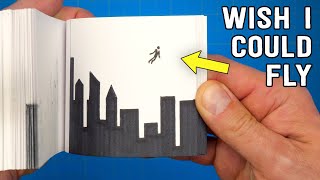 Flying FLIPBOOK // Ever wished you could fly?