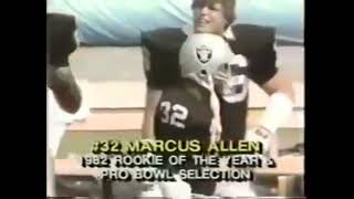 1983 week 5 Los Angeles Raiders at Washington Redskins