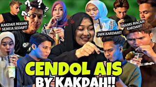 CUMI BERSWEET SAMBIL MAKAN CENDOL!! ALIEFF ACCEPT CENDOL MANIS KAKDAH!!