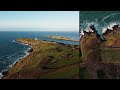 pointe du grouin shoot in drone