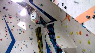 Lead Climbing the Ceiling