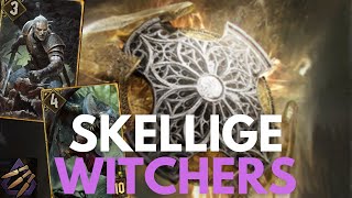 GWENT | 2024.06 | SKELLIGE | Reckless Flurry - Witchers are so fun to play. Complete deck !!!