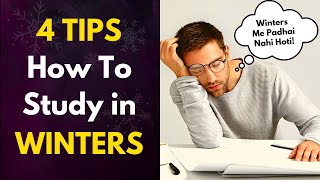 How to Study Without Laziness in Winters? | ठंड में बिना आलस पढ़ाई कैसे करें? #studytips