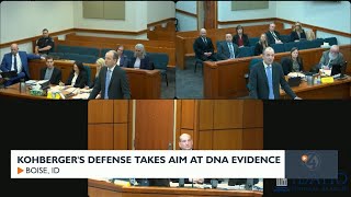 Kohberger's defense takes aim at DNA evidence