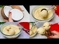 මේකේ රස නම් ඔයා විස්වාස කරන්නේ නෑ - පොල් කිරි අයිස් ක්‍රීම් 🤩 Coconut Ice Cream Recipe