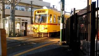 引退済み　都電荒川線7000形7001号荒川車庫出庫　Retired　todenArakawa line 7000 form 7001No. Arakawa garageGoods issue