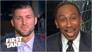'Rollll Tide!' - Stephen A. laughs at Tim Tebow for giving Florida a chance vs. Alabama | First Take