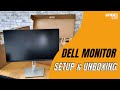 Dell 22-inch Full HD Monitor Setup, Unboxing, and Review - Model P2422H