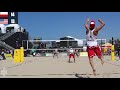 mckibbin mckibbin usa vs. prudel szalankiewicz pol with slo mo fivb 4 star huntington beach 2018