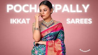 Pochampally Ikkat Pattu Sarees starting Price 6999 only